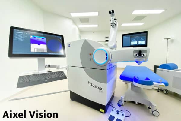 VisuMax 800 et opération de chirurgie réfractive avec Aixel Vision Ophtalmologie